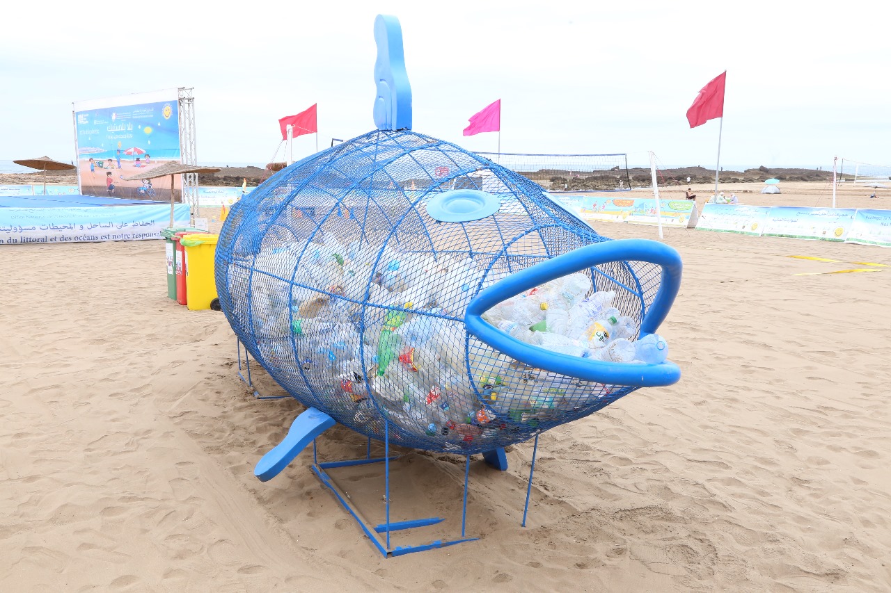 Campagne « Plages Propres 2025 » : La plage de Bouznika hisse le Pavillon Bleu